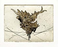 「Two Decades」展のためのエッチング（2003）(c)Maki Kusumoto