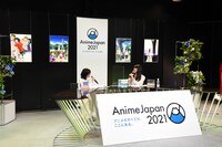 「AnimeJapan 2021」で行われたアニメ「あの日見た花の名前を僕達はまだ知らない。」10周年トークイベントより。