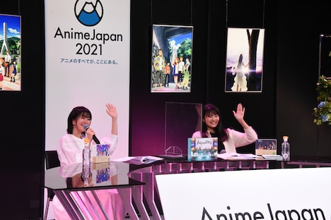「AnimeJapan 2021」で行われたアニメ「あの日見た花の名前を僕達はまだ知らない。」10周年トークイベントより。