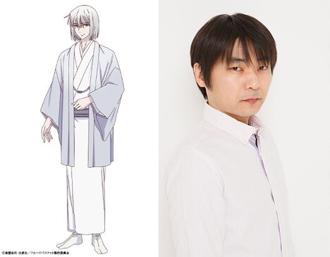 左から草摩晶、石田彰。