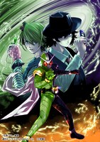 「風都探偵」のマンガイラスト。(c)石森プロ・東映「週刊ビッグコミックスピリッツ」（小学館）