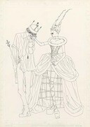 「いかさま海亀のスープ」より彩色前ペン画（1995）(c)Maki Kusumoto