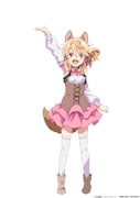 ラティーファ(CV:楠木ともり)の描き下ろしビジュアル。