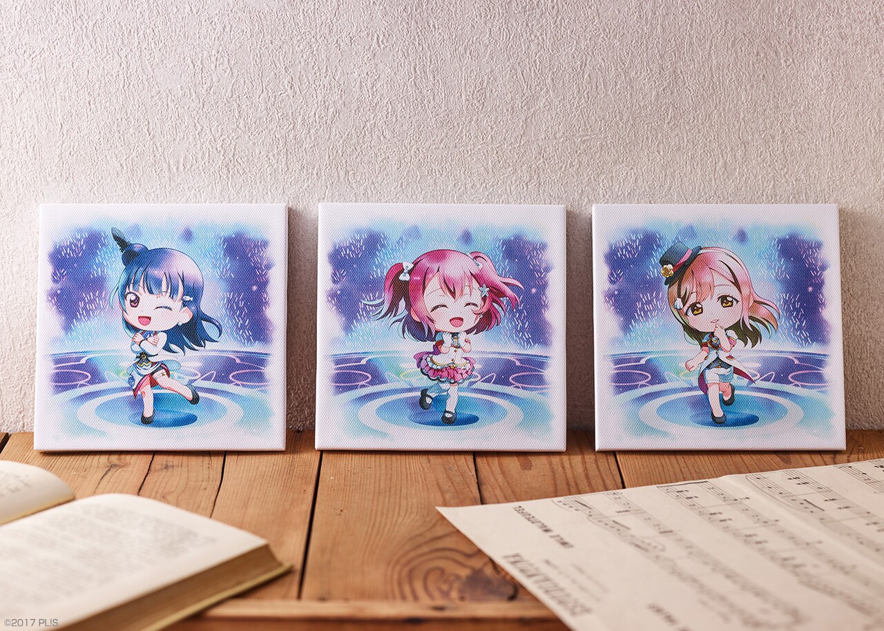 ラブライブ! MIRAI TICKET キャンバスボード 9枚セット ラブライブ! MIRAI TICKET キャンバスボード 9枚セット