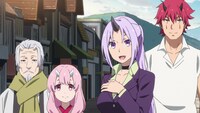 アニメ「転生したらスライムだった件 転スラ日記」第1話の場面カット。  (c)柴・伏瀬・講談社／転スラ日記製作委員会