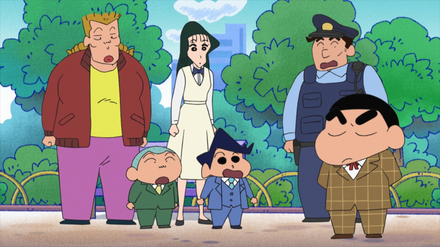 「映画公開記念 シリつ探偵しんのすけの事件ファイル」場面カット