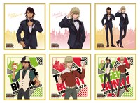 「TIGER & BUNNY LOOK ストロベリー＆バナナ」に付属するミニ色紙の一覧。