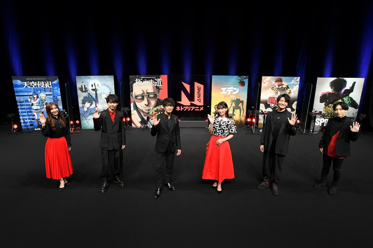 津田健次郎は神の領域に近い 白石晴香 梶裕貴らがネトフリアニメ特番で絶賛 イベントレポート コミックナタリー