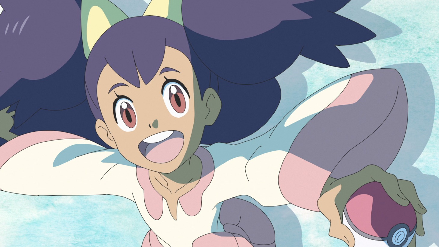5月7日放送の「ドラゴンバトル！サトシVSアイリス!!」より。 (c)Nintendo・Creatures・GAME FREAK・TV Tokyo・ShoPro・JR Kikaku (c)Pokemon