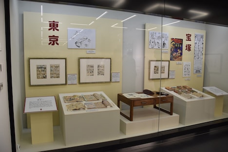 企画展「トキワ荘と手塚治虫－ジャングル大帝の頃－」より。