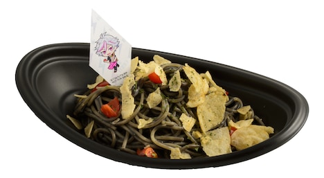 「シンヤのバキりにバキったイカ墨パスタ」