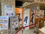 プリズムストーンカフェ原宿の様子。