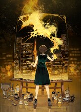 「MIROIRS - Manga meets CHANEL / Collaboration with 白井カイウ＆出水ぽすか」ビジュアル (c)白井カイウ・出水ぽすか／集英社