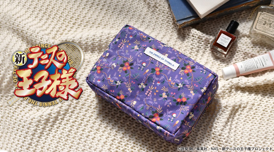 「スクエアポーチ（比嘉）」のバナー。