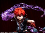 「1/8スケールフィギュア 日下 夏羽」に「覚醒時・頭部パーツ」を付けた姿。