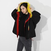 煉獄杏寿郎のアウターの着用イメージ。