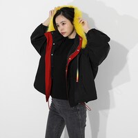 煉獄杏寿郎のアウターの着用イメージ。