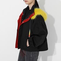 煉獄杏寿郎のアウターの着用イメージ。