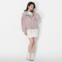 甘露寺蜜璃モデルのアウターの着用イメージ。