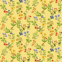 四天宝寺中学校のボタニカル柄。