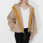 我妻善逸モデルのアウターの着用イメージ。