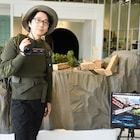「シン・エヴァ」第3村のセットが明日から展示、岩永哲哉も「すごい、すごすぎる!」