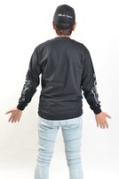 「『待て、しかして希望せよ！』袖リブ付きロングTシャツ（モンテ・クリスト伯爵 ver.）」