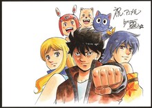 森川ジョージからの応援イラスト。