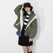 不死川実弥モデルのアウターの着用イメージ。