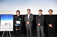 「シン・エヴァンゲリオン劇場版」御礼舞台挨拶の様子。