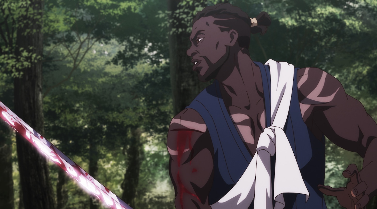 アニメ「Yasuke -ヤスケ-」新規場面カット。