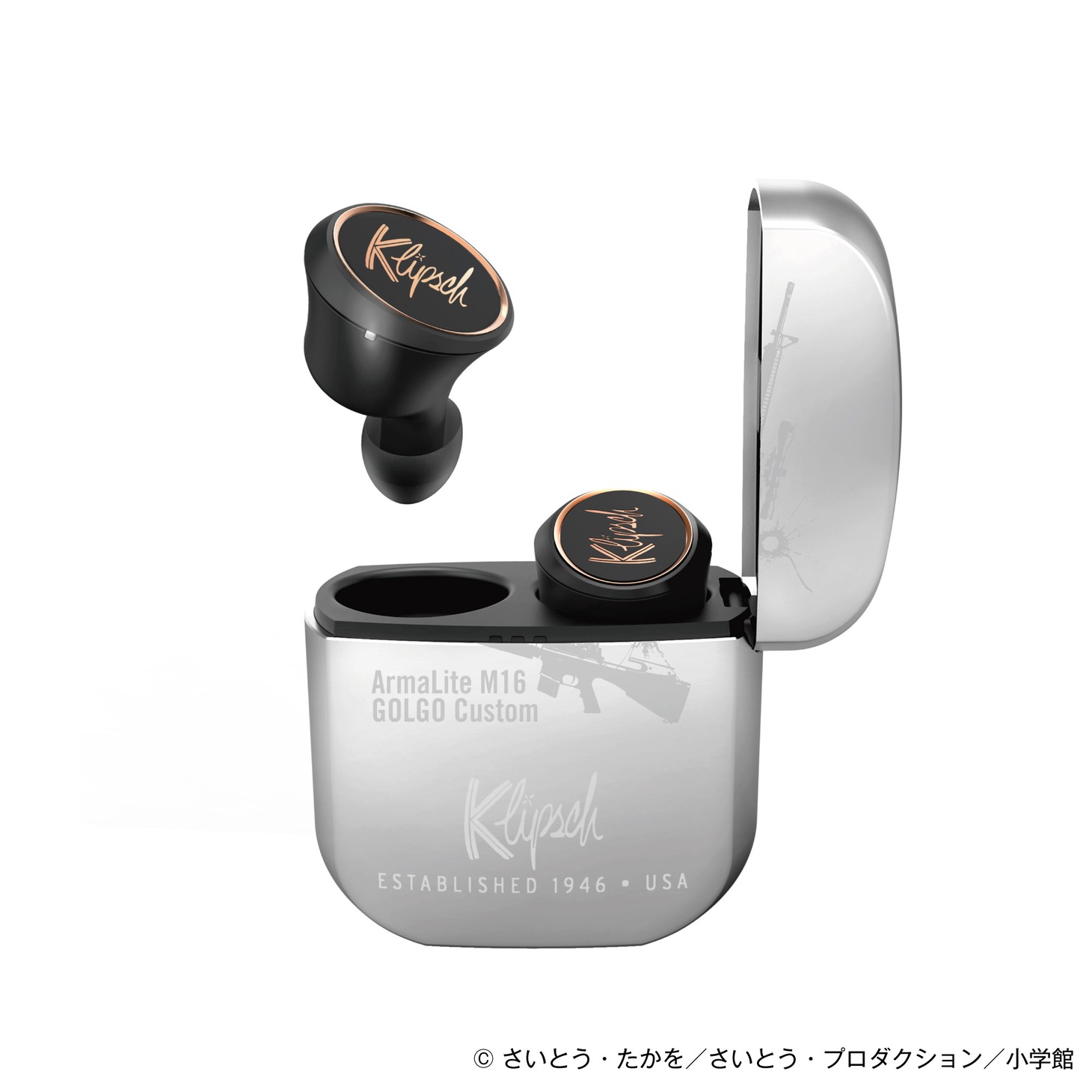 「Klipsch T5 ワイヤレスイヤホン ゴルゴ13 コラボモデル」