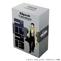 「Klipsch T5 ワイヤレスイヤホン ゴルゴ13 コラボモデル」のパッケージ。