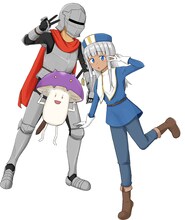 丹念に発酵によるTVアニメ製作決定記念イラスト。