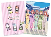 時代劇風のコスプレ写真を撮るともらえるクリアファイル。