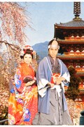 時代劇風のコスプレ写真のイメージ。