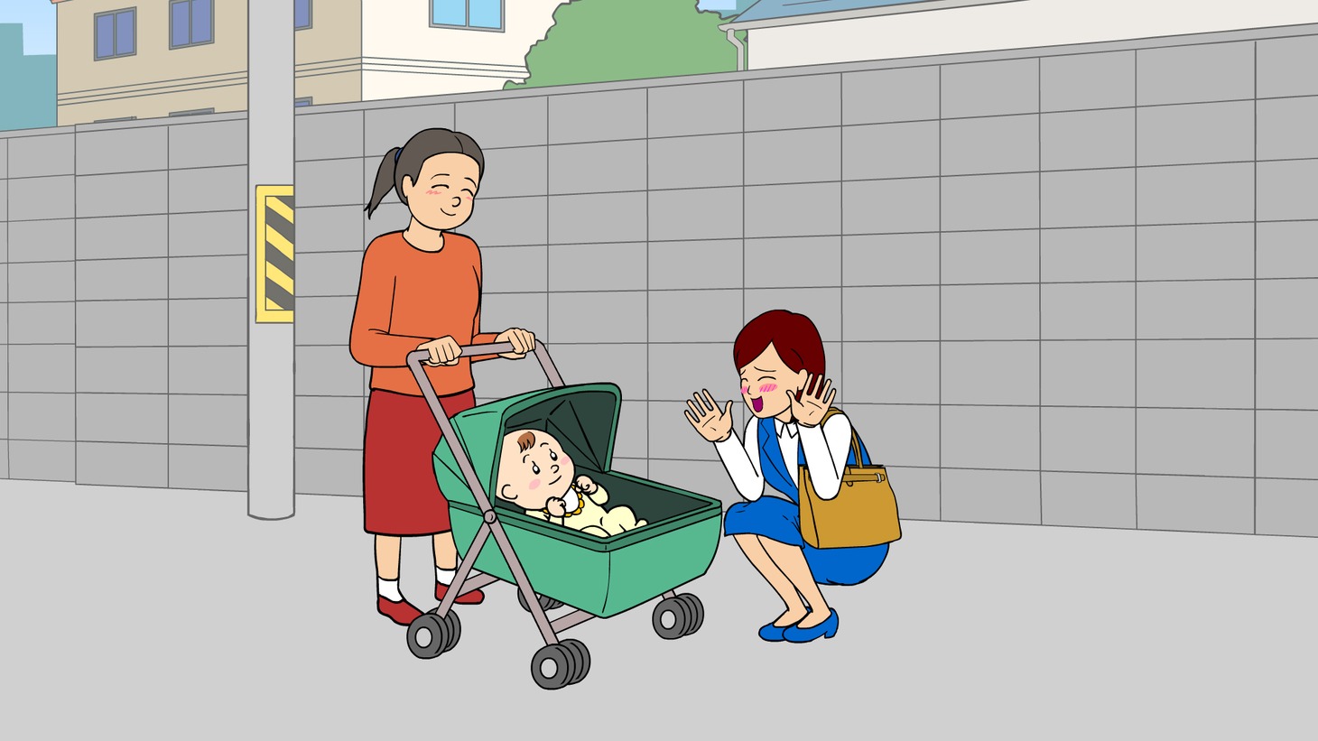 「こんな母子に耐える」より。