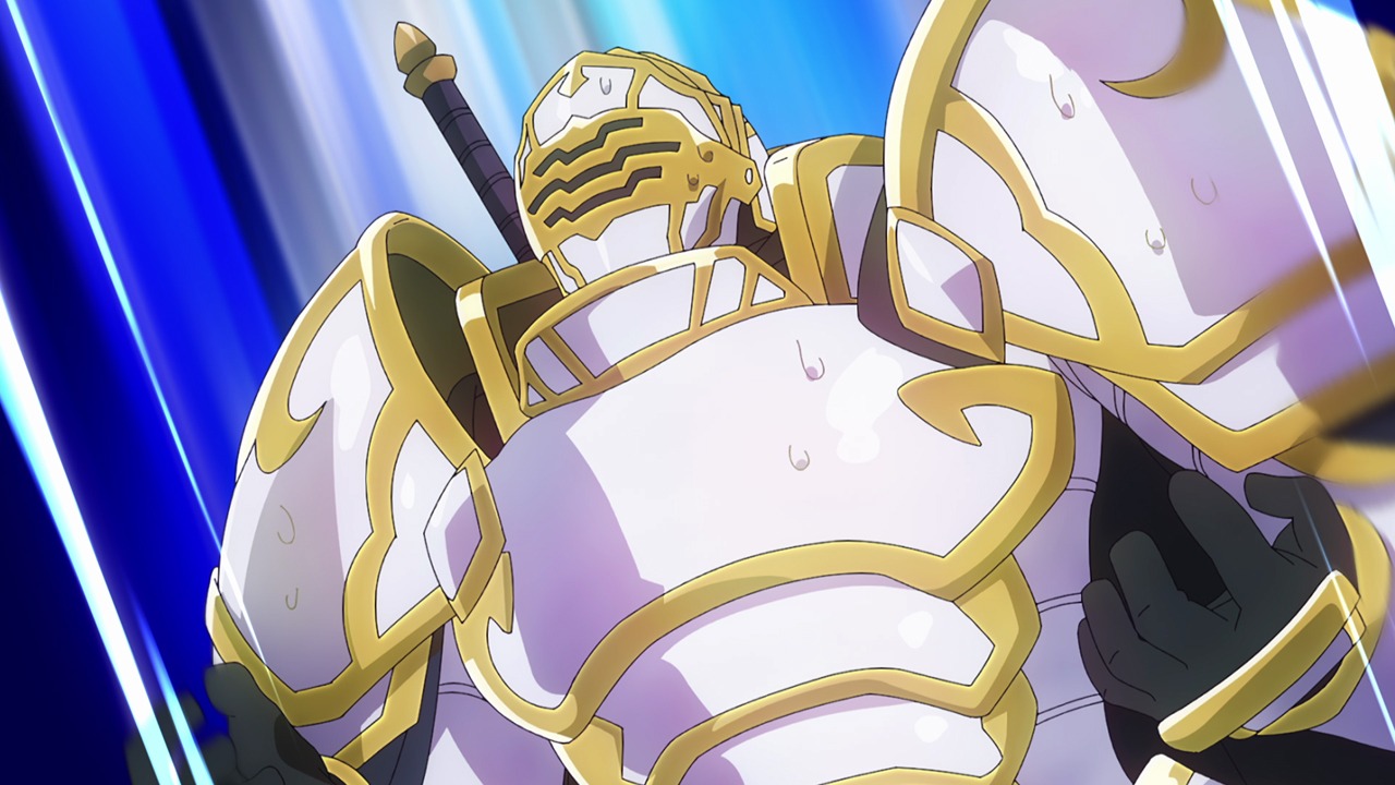TVアニメ「骸骨騎士様、只今異世界へお出掛け中」PVより。(c)秤猿鬼・オーバーラップ/骸骨騎士様製作委員会