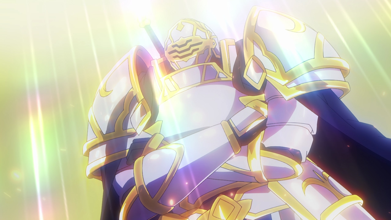 TVアニメ「骸骨騎士様、只今異世界へお出掛け中」PVより。(c)秤猿鬼・オーバーラップ/骸骨騎士様製作委員会
