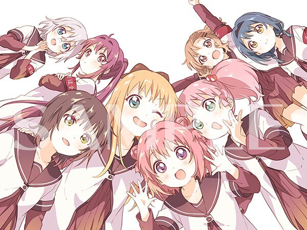 ゆるゆり」ごらく部ベストアルバムのジャケイラスト公開、なもりが描き