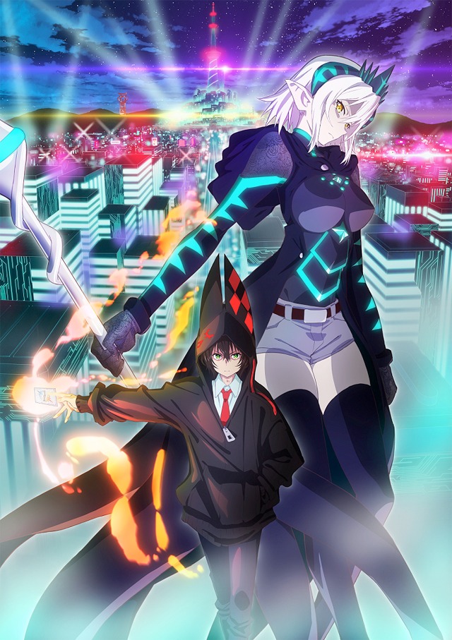 TVアニメ「ビルディバイド -#000000-」ティザービジュアル (c)build-divide project