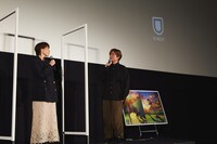 「新テニスの王子様 氷帝vs立海 Game of Future」後篇の上映イベントの様子。