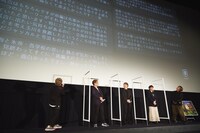 「新テニスの王子様 氷帝vs立海 Game of Future」後篇の上映イベントの様子。