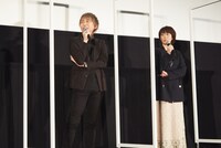 「新テニスの王子様 氷帝vs立海 Game of Future」後篇の上映イベントの様子。