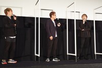 「新テニスの王子様 氷帝vs立海 Game of Future」後篇の上映イベントの様子。