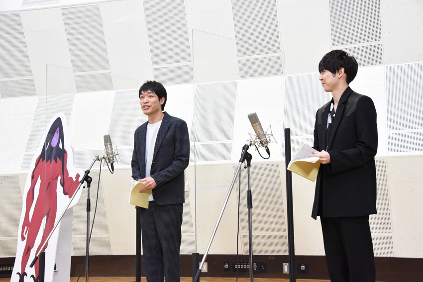 「劇場版 七つの大罪 光に呪われし者たち」公開アフレコイベントの様子。