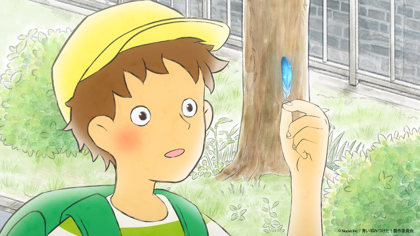 短編アニメーション「青い羽みつけた！」場面カット