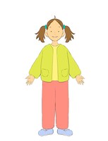 ひな（CV：遠藤瑠菜） (c)Noovo Inc. / 青い羽みつけた！製作委員会