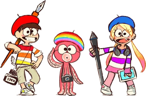 「ミタイ！」のマスコットキャラクター。