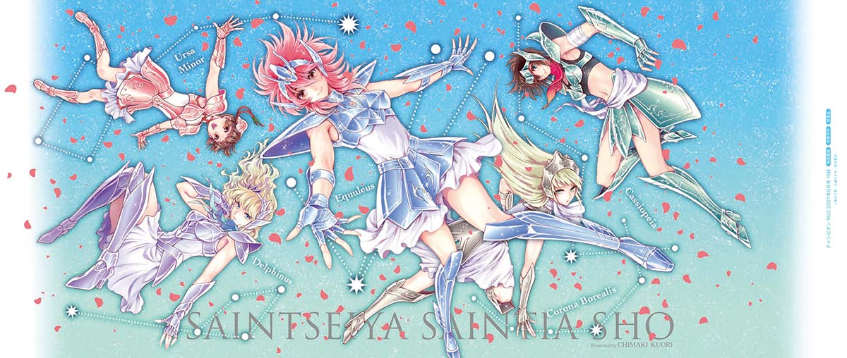 「聖闘士星矢セインティア翔」の着せ替えカバー。
